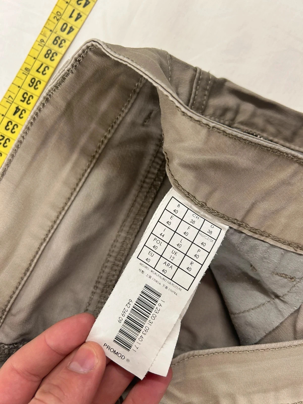 Beige crème promod jeans – photo 10